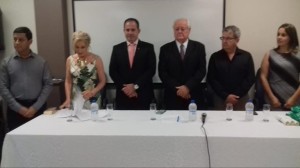 Vereador Joel Oliveira,Dra.Sonia Nicola, Huderson Mesquita,Irmo Sagrilo,DR. Ourique e Cintia Dornelles Pereira.