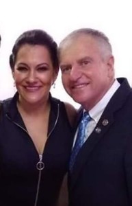 Casal Presidente Rotary gestão 2029/2020;Sr.Joel Jung Bonfim e sua esposa  Cristiane de Melo Bonfim