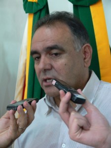 Vereador Claudio Cardoso, presidente eleito