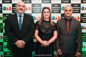 Marcelo Pena Noronha- Vice Presidente ,Marione de Afonso Alcantara-Presidente e Tadeu Machado-Presidente da Câmara de Vereadores