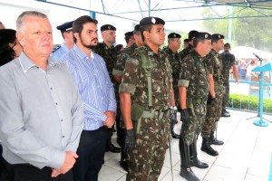 Vereador Décio Loureiro representou o Legislativo na passagem de comando